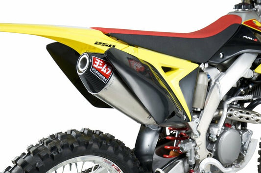 Replacement silencer YOSHIMURA USA RS4 titanium/carbon for 757055 Suzuki RM-Z250 