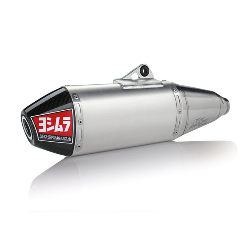 YOSHIMURA RS-4 Signature Series Muffler Aluminum/Carbon End Cap KTM/Husqvarna