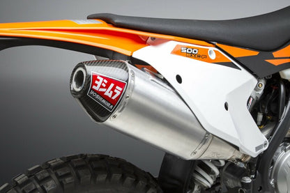 YOSHIMURA RS-4 Signature Series Muffler Aluminum/Carbon End Cap KTM/Husqvarna