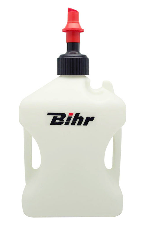 BIHR Home Track Fuel Jug TÜV Homologated White 20L