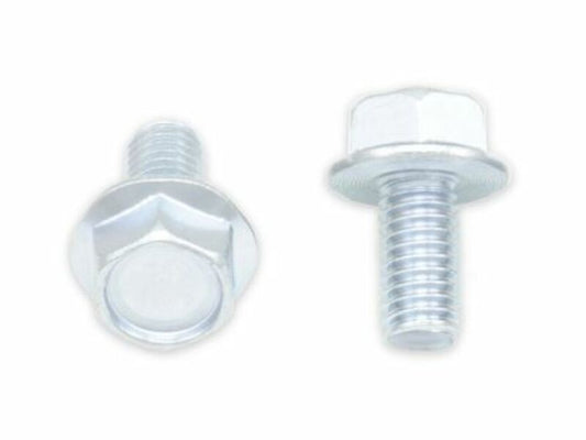 BOLT HEX SCREW M6X12/10MM M6X1X12 SCREW HEAD 10MM PACK OF 10 PIECES