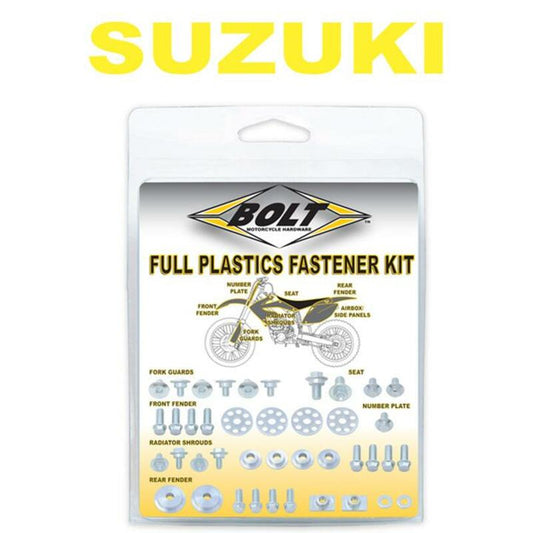 BOLT Full Plastics Fastener Kit Suzuki RM-Z450 