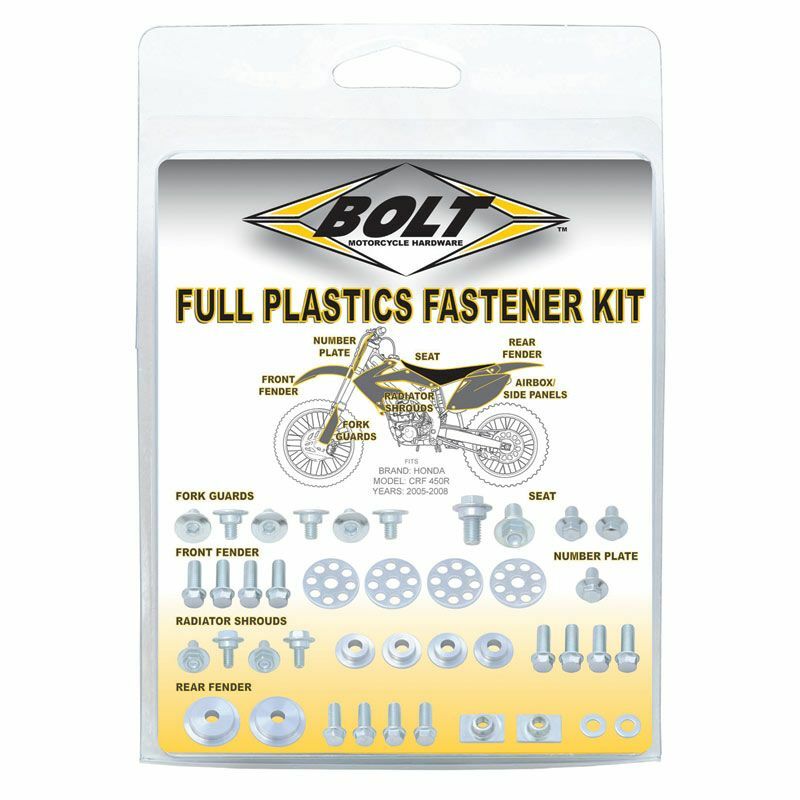 BOLT Plastics Fastening Kit Stainless Steel Yamaha YZ/WR 