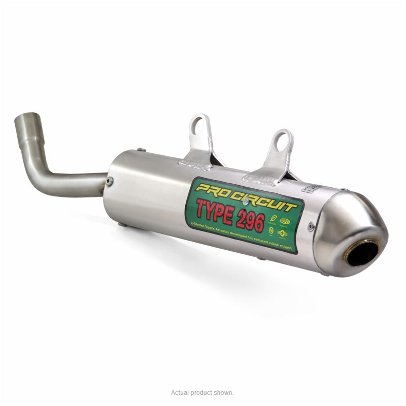 PRO CIRCUIT 296 Muffler Aluminum/Stainless Steel End Cap 