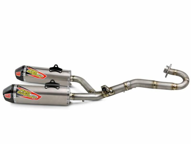 PRO CIRCUIT T-6 Complete exhaust system - titanium Honda CRF250R