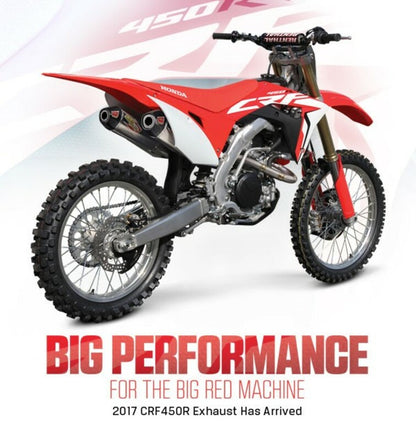 PRO CIRCUIT T-6 Compleet uitlaatsysteem - titanium Honda CRF450R/RX