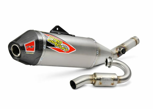 PRO CIRCUIT T-6 Complete exhaust system - titanium Kawasaki KX250F 