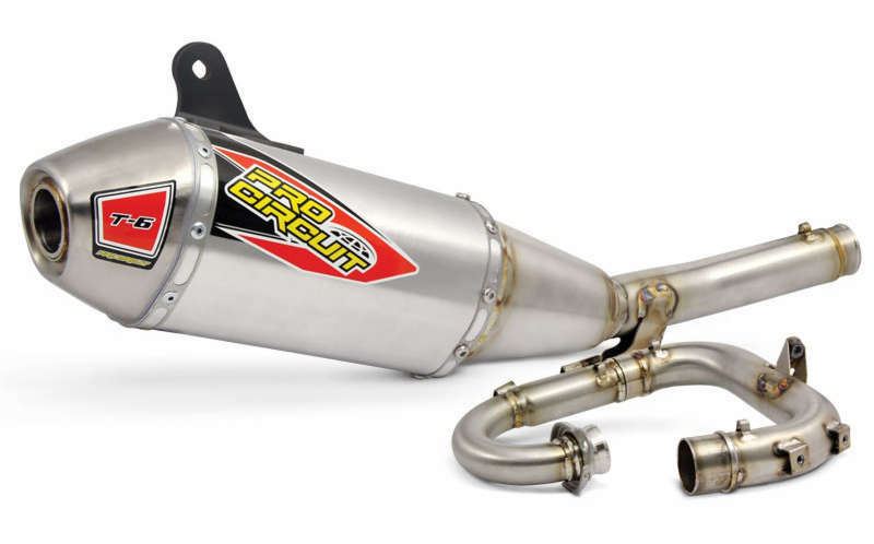 PRO CIRCUIT T-6 Complete Exhaust System - Titanium Yamaha YZ250F 