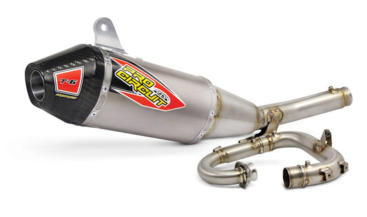 PRO CIRCUIT T-6 Compleet uitlaatsysteem - titanium KTM SX-F/FC 250