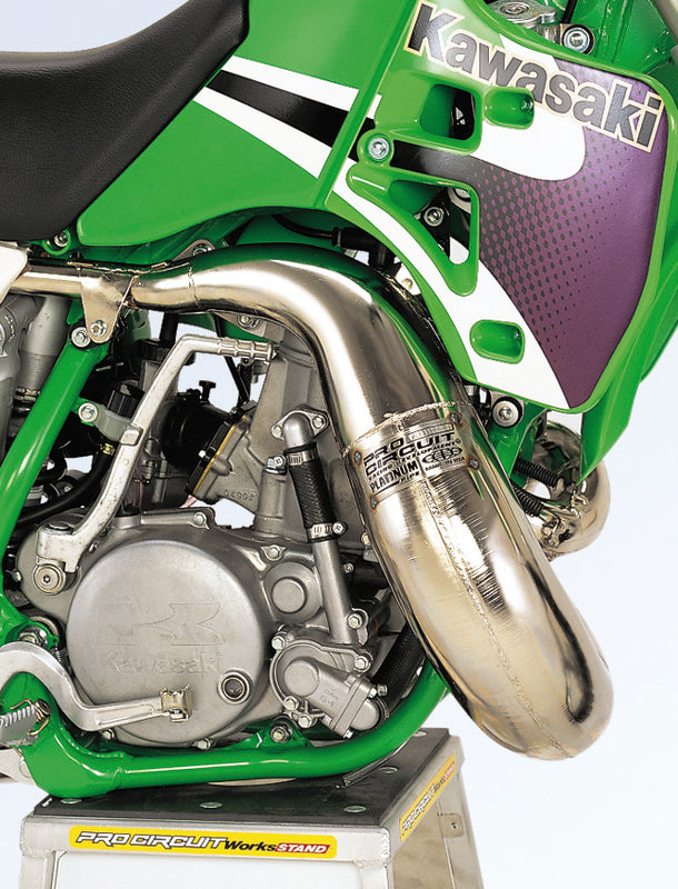 PRO CIRCUIT Platinum uitlaat vernikkeld staal Kawasaki KX500