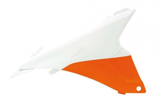 AIRBOX COVER RIGHT / SX/SXF 125 13-15/ORANGE-WHITE ORIGINAL COLOR '15