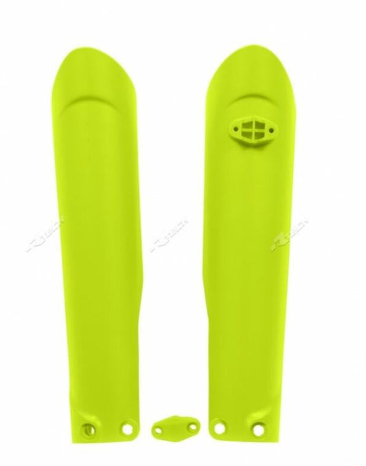 RACETECH fork protectors fluorescent yellow KTM SX/SX-F