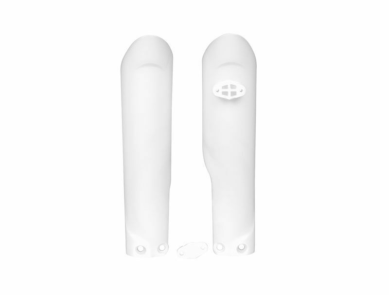 RACETECH fork protectors white KTM SX85