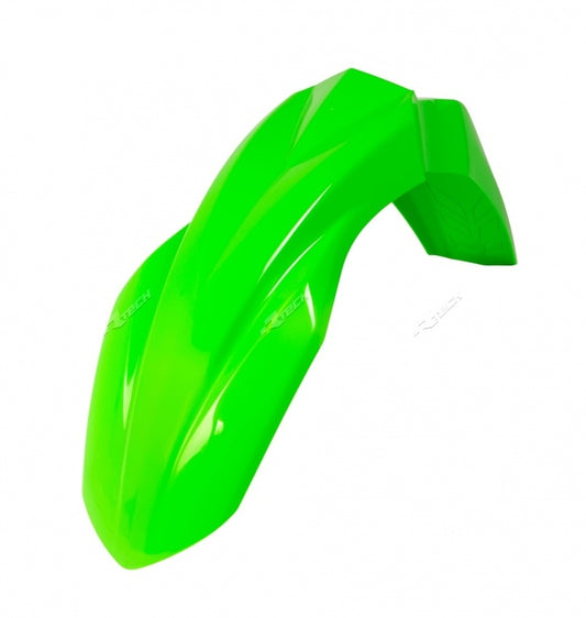 RACETECH fluorescent green Kawasaki front fender 