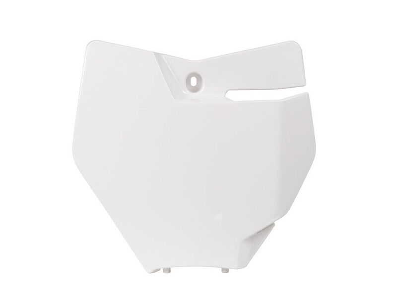 Front plate Racetech white KTM SX/SX-F 125 &amp;+