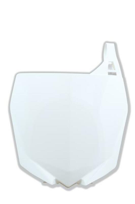 FRONT NUMBER PLATE YZF 250-450 2010 WHITE 