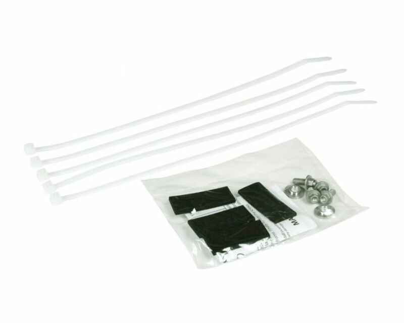 RACETECH Bi-material Frame Guard White/Black