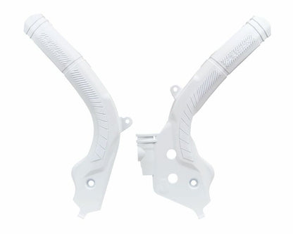 RACETECH Bi-material Frame Guard White