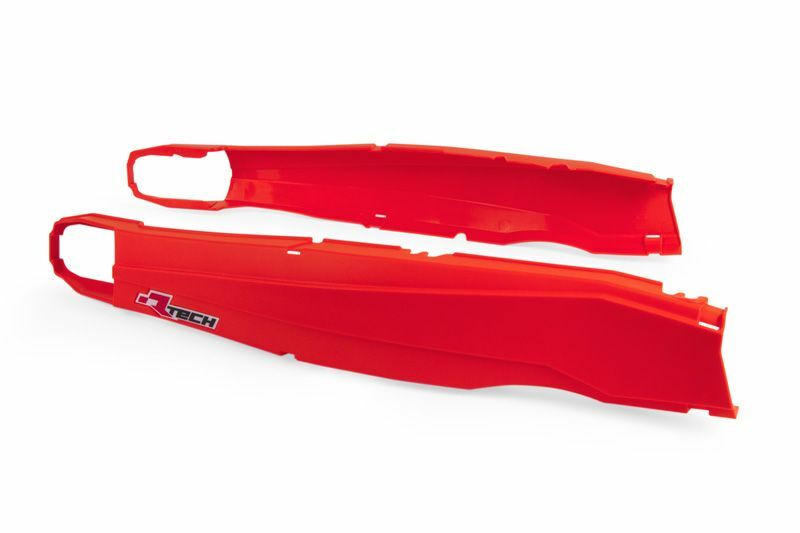 RACETECH Swingarm Protector Red