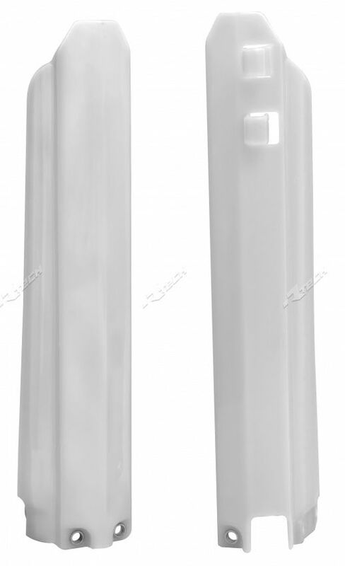 FORK GUARDS YZ/YZF 98-04 &amp; WR/WRF WHITE