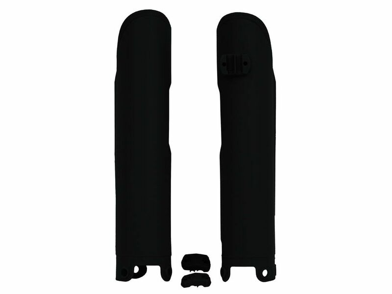 FORK PROTECTORS SX/EXC 00-07 &amp; HUSABERG 03-07 BLACK