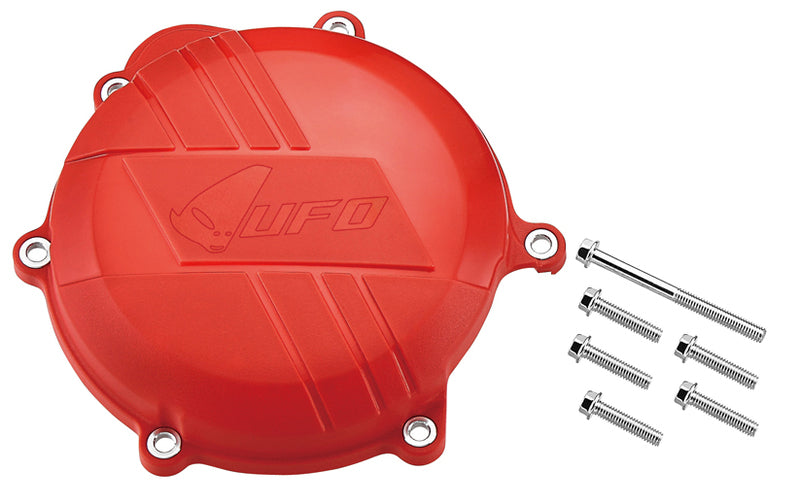 UFO Clutch cover protector red Honda CRF250R 