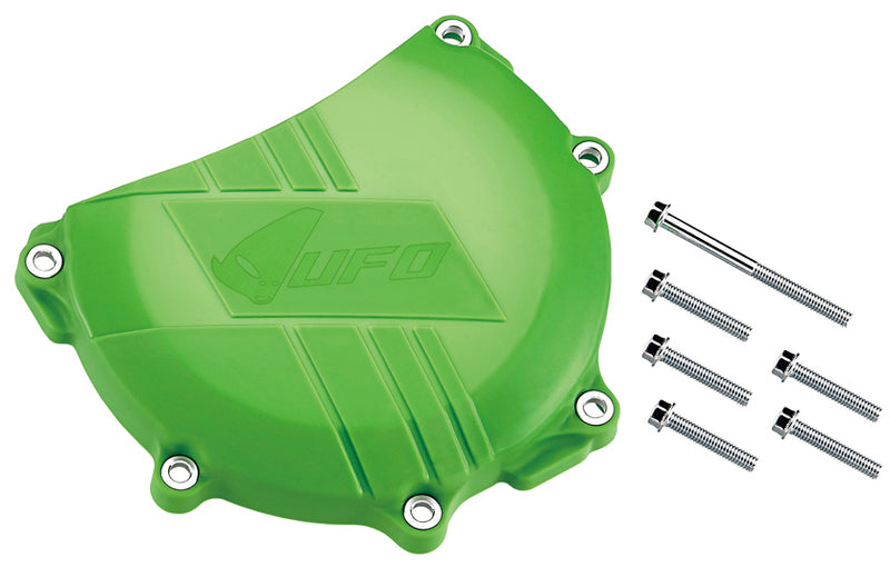 UFO Clutch cover protector green Kawasaki KX450F 