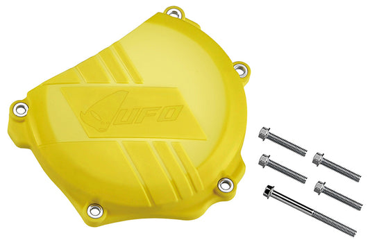 UFO Clutch cover protector yellow Suzuki RM-Z250 