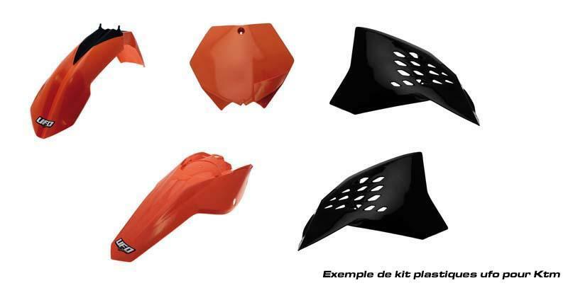 UFO Plastic kit wit KTM