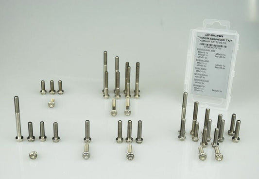 SCAR engine screw set 43 titanium screws 