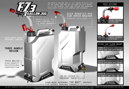 RISK RACING benzinekan EZ3 10L PEHD