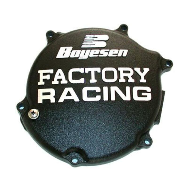 BOYESEN Factory Racing clutch cover black Kawasaki KX125 