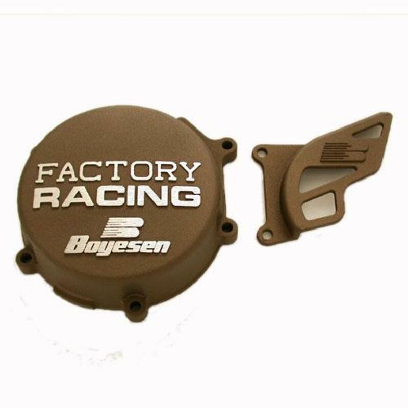 BOYESEN Factory Racing ignition cover magnesium Kawasaki KX80/KX85 