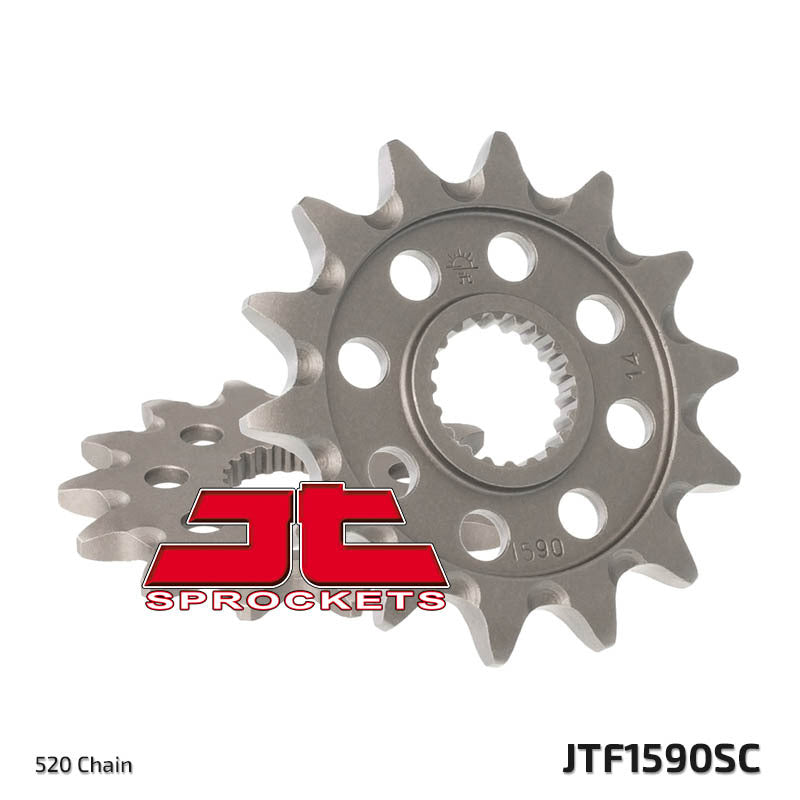 JT SPROCKETS Steel self-cleaning front sprocket 1590 - 520