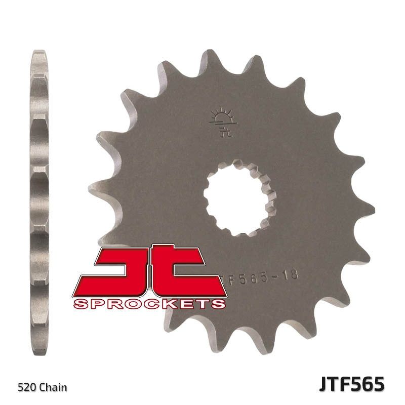 JT SPROCKETS Staal standaard voortandwiel 565 - 520