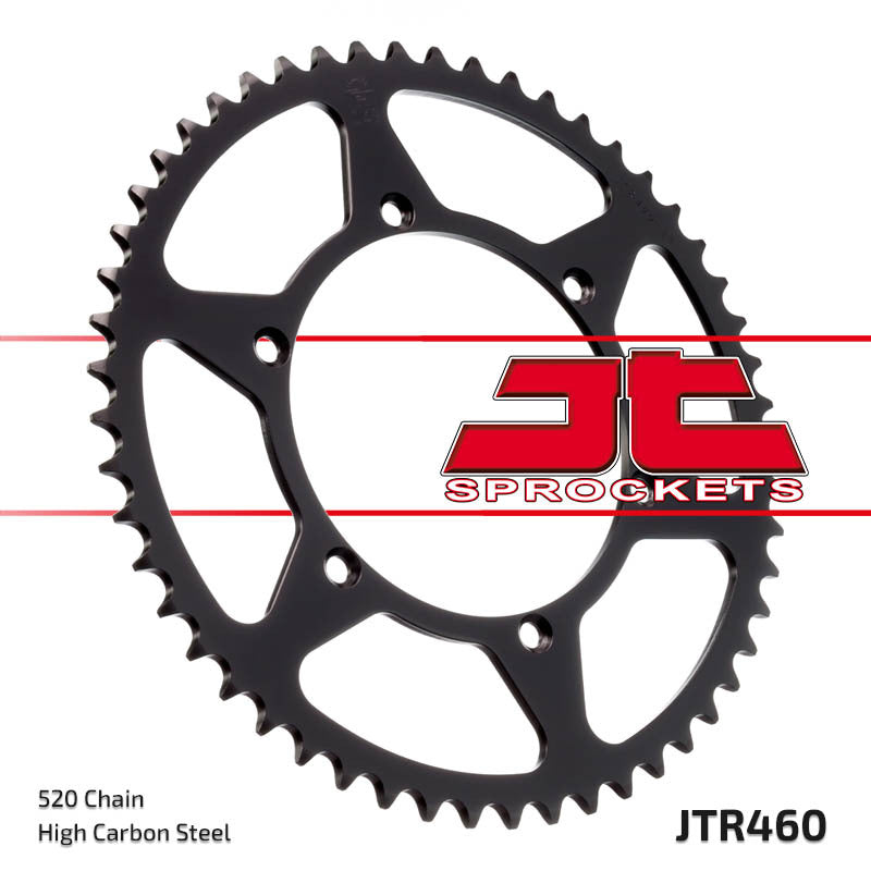 JT SPROCKETS Staal zelfreinigend achtertandwiel 460 - 520