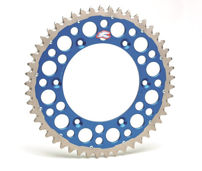 RENTHAL Twinring Aluminum ultra-light self-cleaning hard anodized rear sprocket 1500 - 520