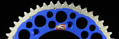 RENTHAL Twinring Aluminum ultra-light self-cleaning hard anodized rear sprocket HA - 520