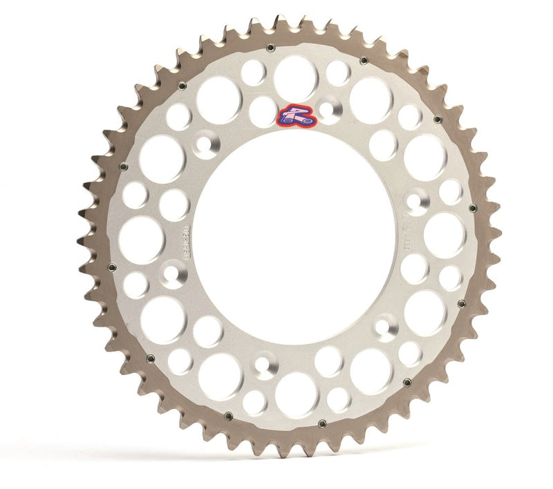 RENTHAL Twinring Aluminum ultra-light self-cleaning hard anodized rear sprocket HA - 520