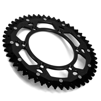 ART Dual-components Aluminum/steel ultra-light self-cleaning rear sprocket 210 - 520 