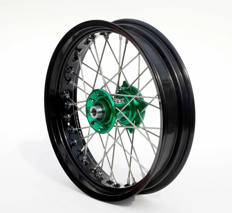 ART SM complete front wheel 17x3.50x36T