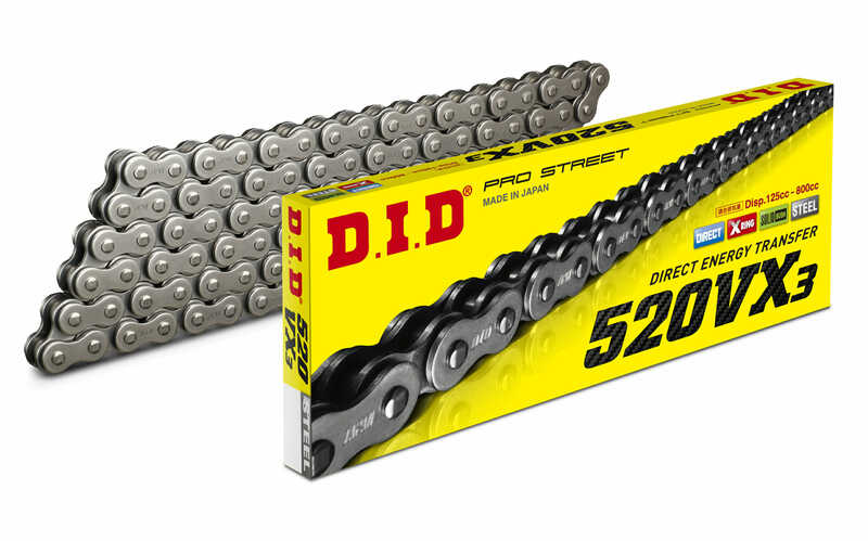 DID 520VX3 X-Ring Chain 520 