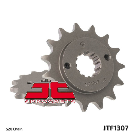 JT SPROCKETS Staal standaard voortandwiel 1307 - 520