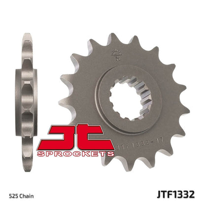 JT SPROCKETS Steel standard front sprocket 1332 - 525 