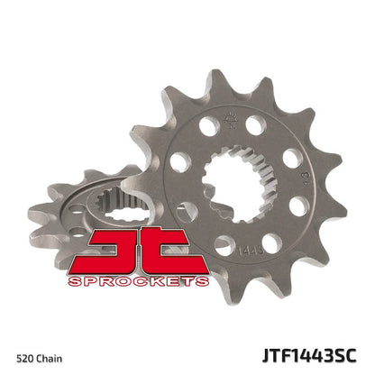 JT SPROCKETS Steel self-cleaning front sprocket 1443 - 520 