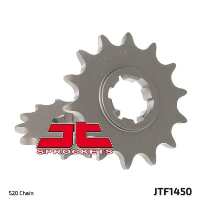 JT SPROCKETS Staal standaard voortandwiel 1450 - 520