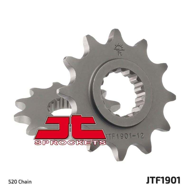 JT SPROCKETS Steel self-cleaning front sprocket 1901 - 520