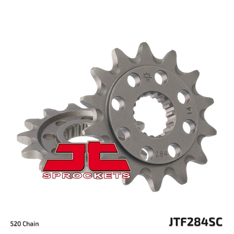 JT SPROCKETS Steel self-cleaning front sprocket 284 - 520