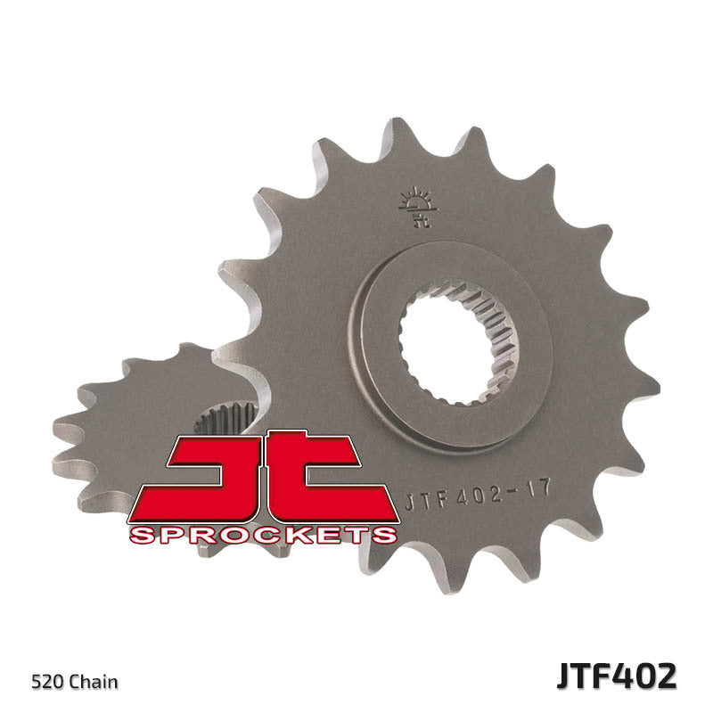 JT SPROCKETS Staal standaard voortandwiel 402 - 520