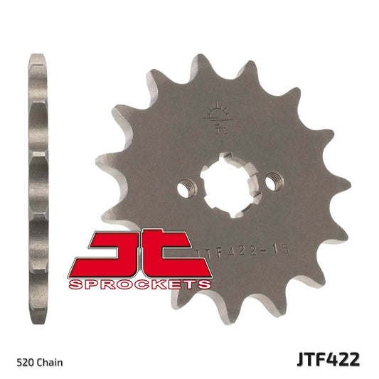 JT SPROCKETS Staal standaard voortandwiel 422 - 520